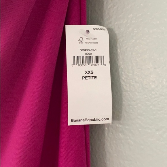 ❣️ FINAL SALE 🤍 Banana Republic Tie-Back Dress - Pink - Picture 2 of 5